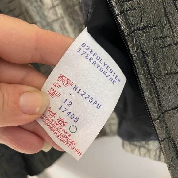 Conrad C Collection Jacket Size 12P Metallic Olive Green - Picture 8 of 8